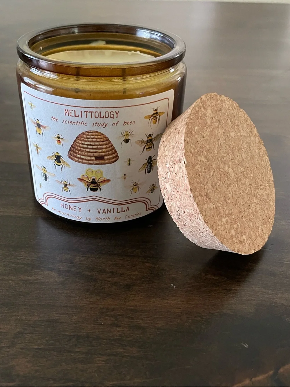 Aromachology Melittology Honey + Vanilla Scented Jar Candle